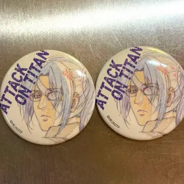 진격의 거인 WIT STUDIO key:prime 캔뱃지 한지 2개