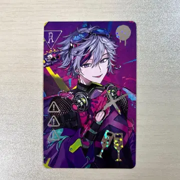 니지산지 Stun Mode 포토 카드 후와 미나토 금박 레어