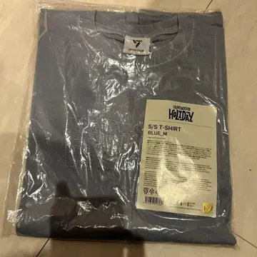 SEVENTEEN HOLIDAY S/S T-SHIRT 블루 M