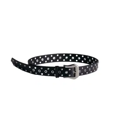 [ jentlouis ] Leather Studded Belt