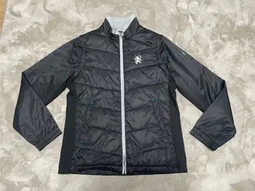 비바 하트 블랙 컬러 2way 충전솜 점퍼 베스트