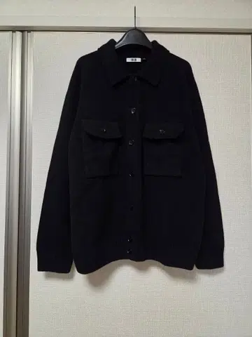 UNIQLO U 유니클로 유 라무 니트 자켓 XL 블랙