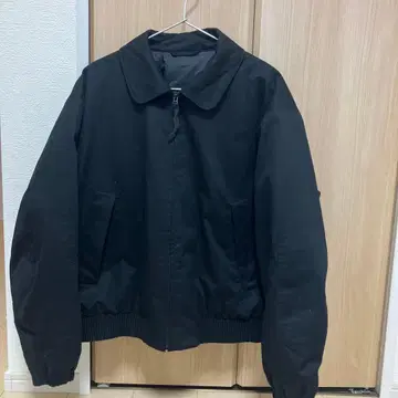 UNIQLO U 퍼프테크 숏 블루종 블랙 M 사이즈