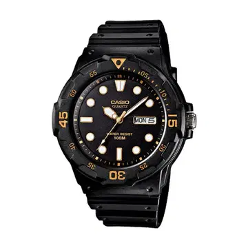 새상품 CASIO 다이버 디자인 손목시계 칩카시 쿼츠 100m 방수