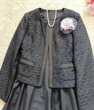 ESPRITMUR 포멀 셋업 자켓 스커트 블랙 9호