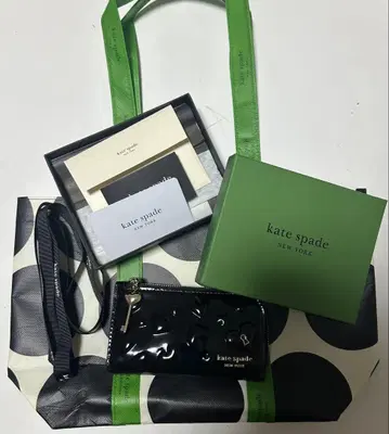 케이트 스페이드 접이식 지갑 블랙