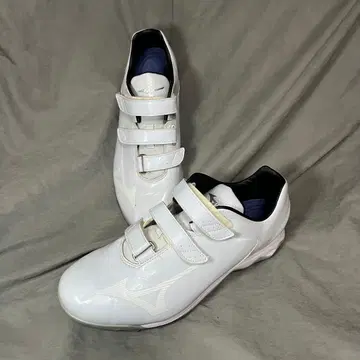 미즈노 벨크로 스파이크 포인트 화이트