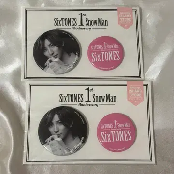 SixTONES 쿄모토 타이가 캔뱃지