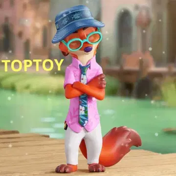 TOPTOY 주토피아 새로운 여정 시리즈 닉 피규어