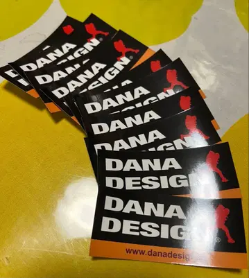 DANA DESIGN 로고 스티커 10장 세트