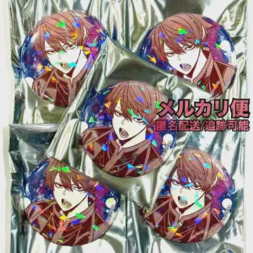 복숭아 근심 일노세 사계절 마즐 홀로그램 캔뱃지 vol.1 5점 원작