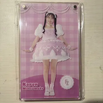 마츠모토 카렌 FRUITS ZIPPER 섀도우 박스 스키 복권