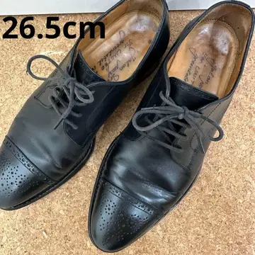 [새상품급] 26.5 Jalan Sriwijaya 블랙 윙팁 41 가죽