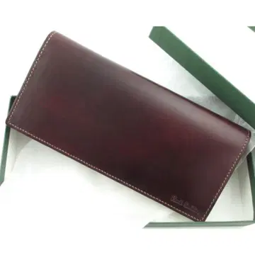 매장 완판 새상품 박스 포함 폴스미스 고급 이탈리아 가죽 장지갑 와인