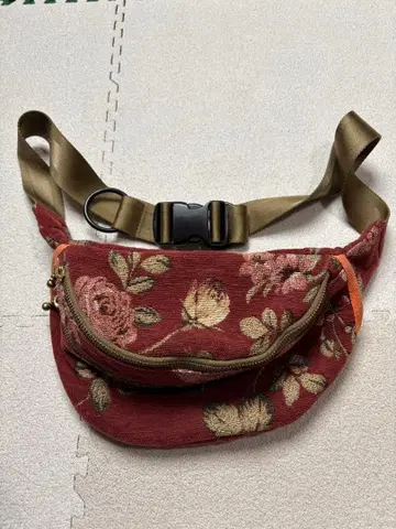 VOO 보 고블랑 허리 파우치 빨간색