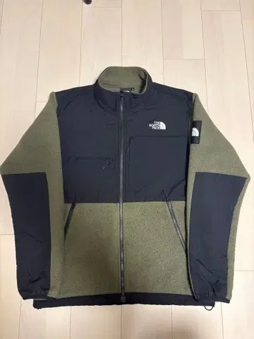THE NORTH FACE 플리스 자켓 올리브 그린/블랙