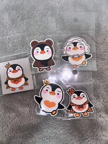 2PM 준호 황제 펭귄 스티커