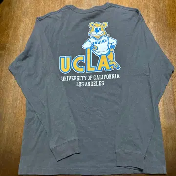 UCLA 긴팔 티셔츠 그레이