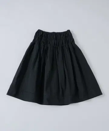 GIUNON 래더 레이스 개더 스커트