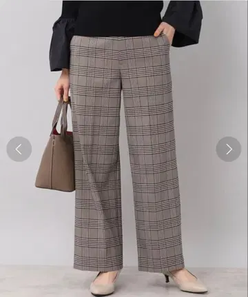 새상품 UNTITLED 스타일리시 더블 크로스 스트레이트 팬츠 02 M