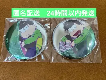 오소마츠 6쌍둥이 쵸로마츠 애니카프 캔뱃지 2개 세트