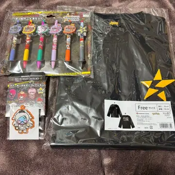 포켓몬 스타단 롱T셔츠 볼펜 러버 키링