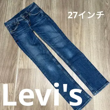 levi's 리바이스 스트레이트 라이트 데님 27 스트레치 있음