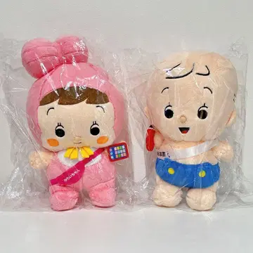 총무성 통계국 미라이짱 센서스군 봉제 인형 2개 세트