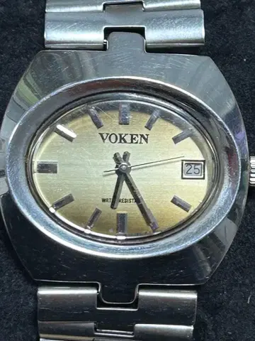 시티즌 VOKEN 남성용 수동 와인딩 시계 방수 적당히 새상품급, 작동품