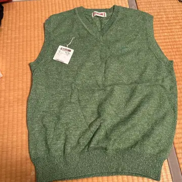 맥그레거 그린 V넥 베스트 L