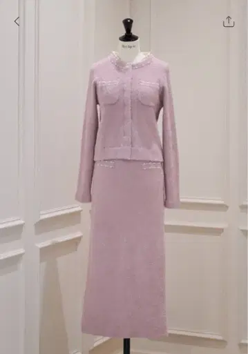 Corinthia Shaggy Knit Set herlipto