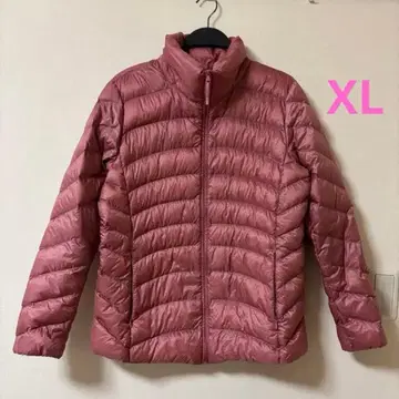 유니클로 울트라 라이트 다운 자켓 핑크 XL