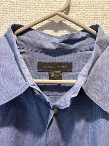 BANANA REPUBLIC 파랑 긴팔 셔츠
