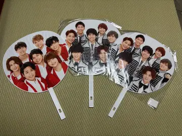 쟈니즈 WEST 카우콘 집합 부채 3장 세트