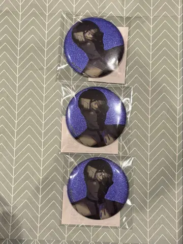 MILGRAM 밀그램 복권 시도 글리터 캔뱃지