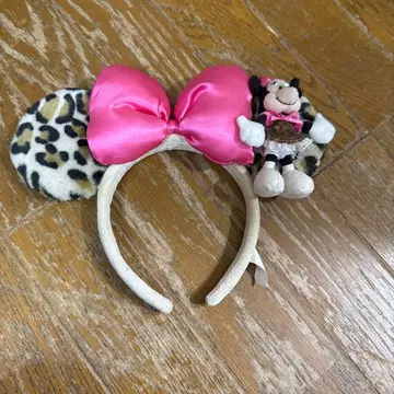 미니 마우스 레오파드 무늬 머리띠