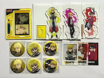 NARUTO 나미카제 미나토 아크릴 스탠드 캔뱃지