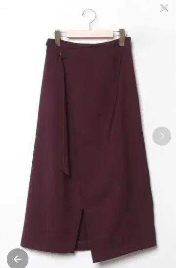 snidel 랩스커트 보르도 1