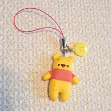 pook a looz 곰돌이 푸 미니 피규어 스트랩 키링
