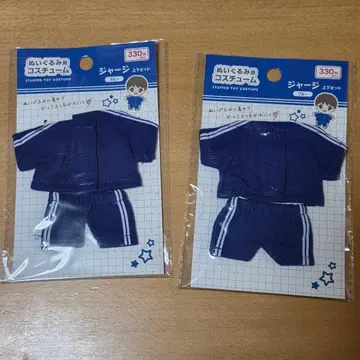 저리 상하의 세트 파랑 캔두 2개 세트