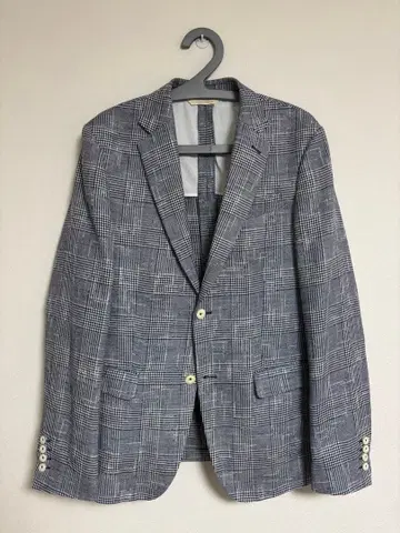 ZARA MAN 체크 무늬 테일러드 자켓 EUR 50