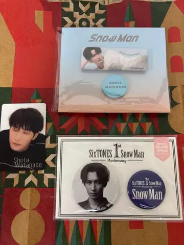 와타나베 쇼타 굿즈 캔뱃지