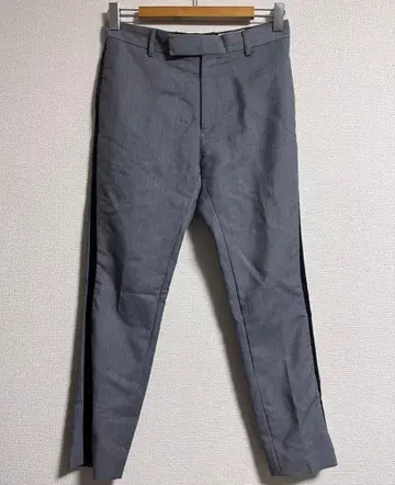 THE RERACS 더 릴랙스 사이드 라인 모헤어 슬랙스