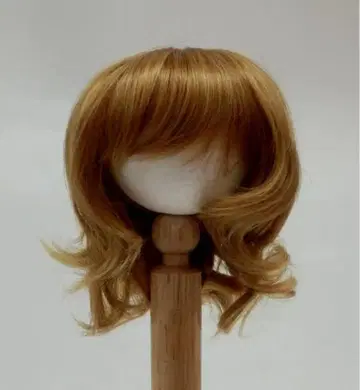 인형 가발 중고 히메카즈라 소프트 웨이브 숏 마론 L 사이즈