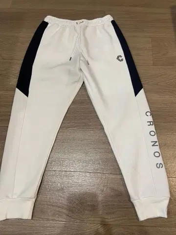 CRONOS 스웨트 팬츠 M 화이트