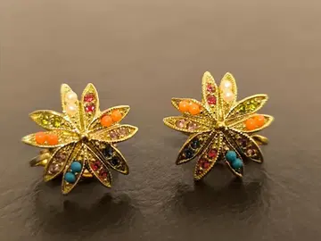 D ORLAN 돌란 빈티지 컬러풀 귀찌