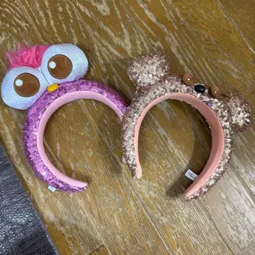 USJ 스팽글 머리띠 세트