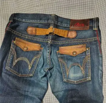 새상품급 EDWIN BLUE TRIP BTD001 부츠컷 데님 W32