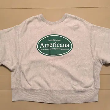 Americana 스포츠 이큅먼트 맨투맨 그레이