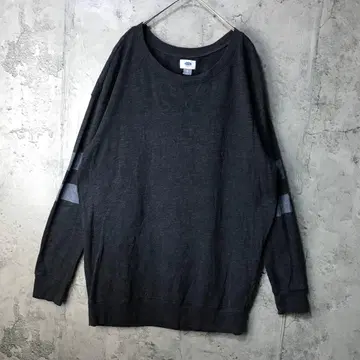 B1478 구제 의류 롱 T 차콜 90s Y2K